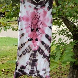 Adorable old man with heart